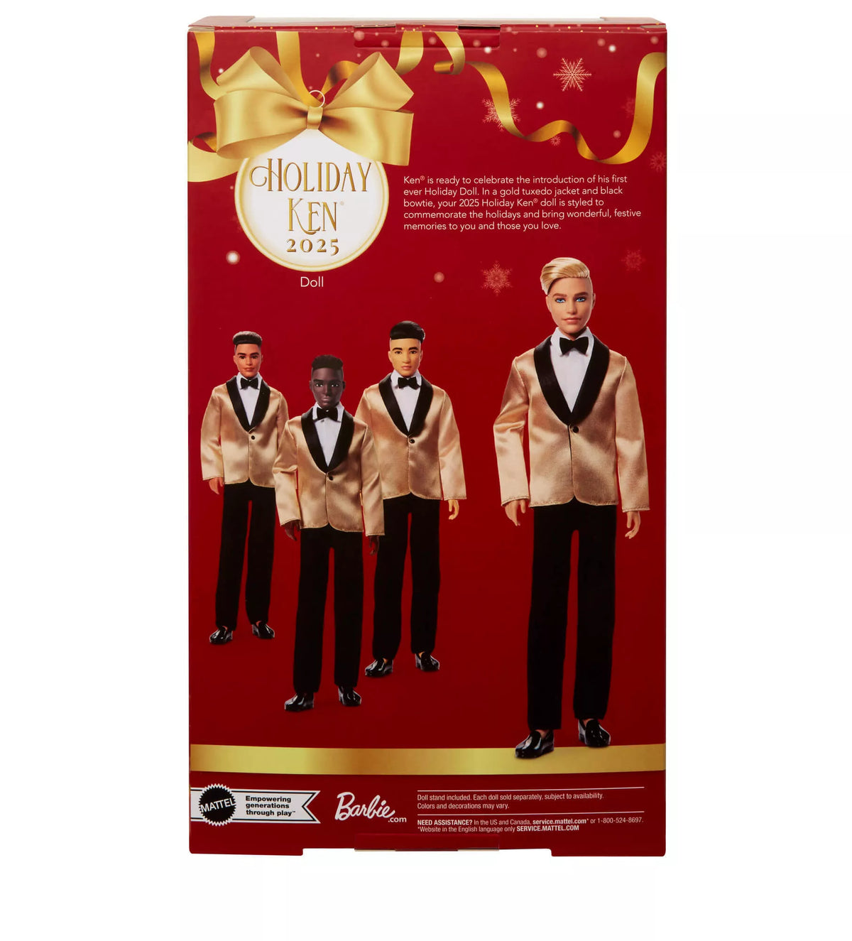 Kolekcinis BARBIE Kenas KEN HOLIDAY (JGK55)