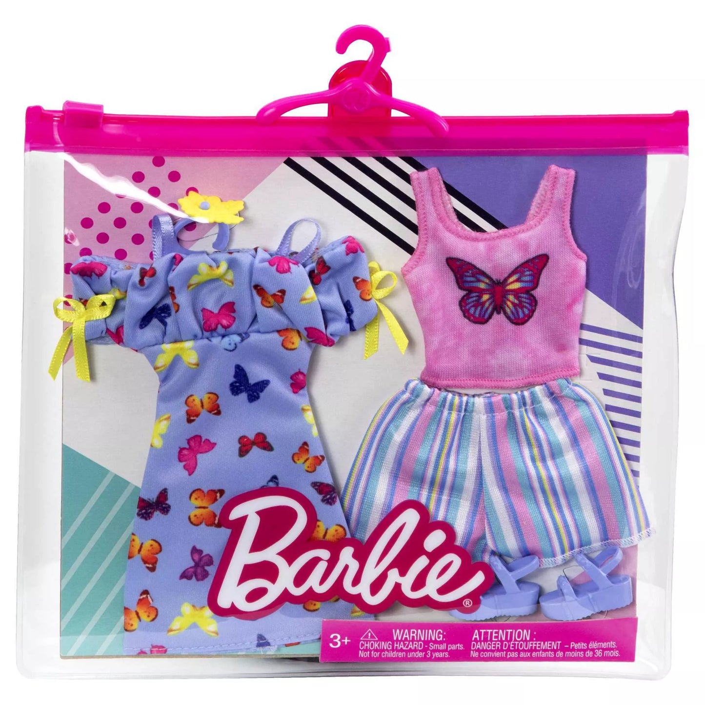 BARBIE dviejų drabužių komplektų rinkinys (GWF04)