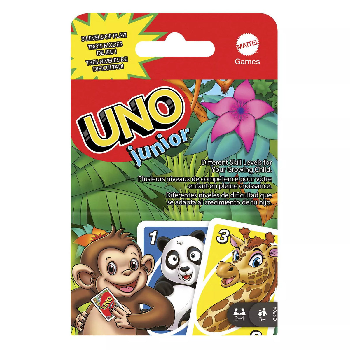 UNO JUNIOR – kortos mažiesiems (GKF04)
