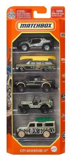 MATCHBOX penkių automodeliukų rinkinys (C1817)