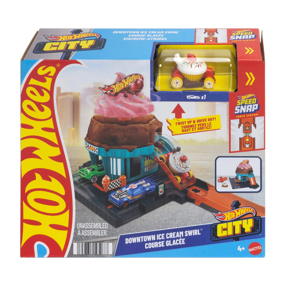 HOT WHEELS CITY rinkinys – Miestas (HDR24)
