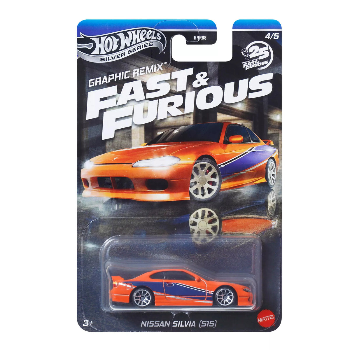 HOT WHEELS automodeliukai iš filmo Greiti ir įsiutę  (HNR88)