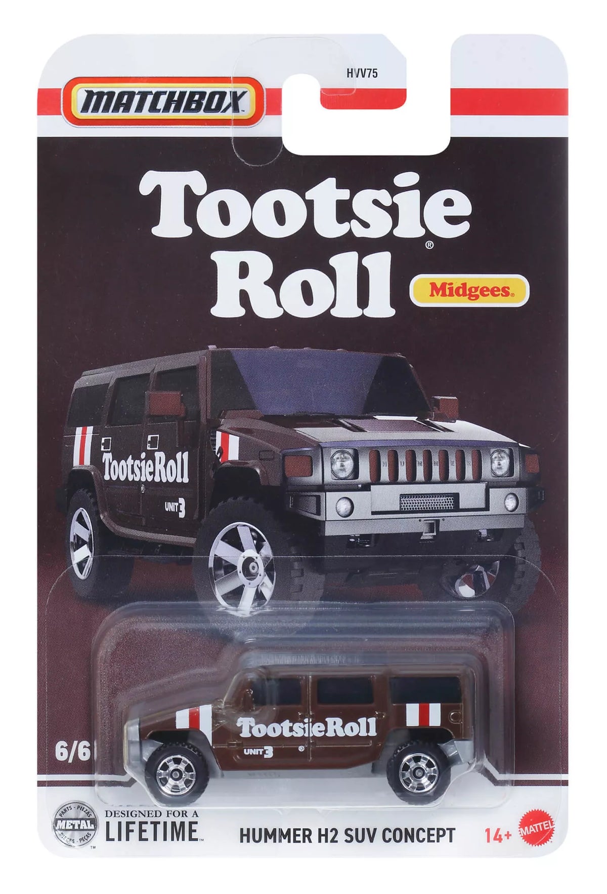 MATCHBOX saldainių tematikos automodeliukas (HVV75)