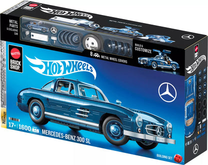 MATTEL BRICK SHOP HOT WHEELS konstruktorius – Mercedez Benz 300 SL (HWW25)