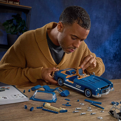 MATTEL BRICK SHOP HOT WHEELS konstruktorius – Mercedez Benz 300 SL (HWW25)
