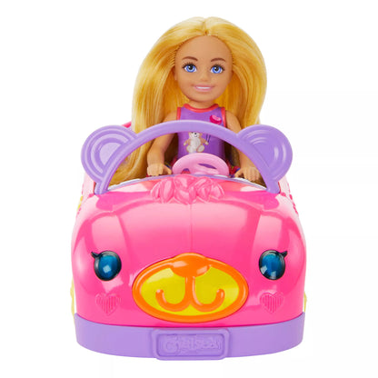 CHELSEA TEDDY CAR lėlytės ir automobiliuko rinkinukas (HXN05)