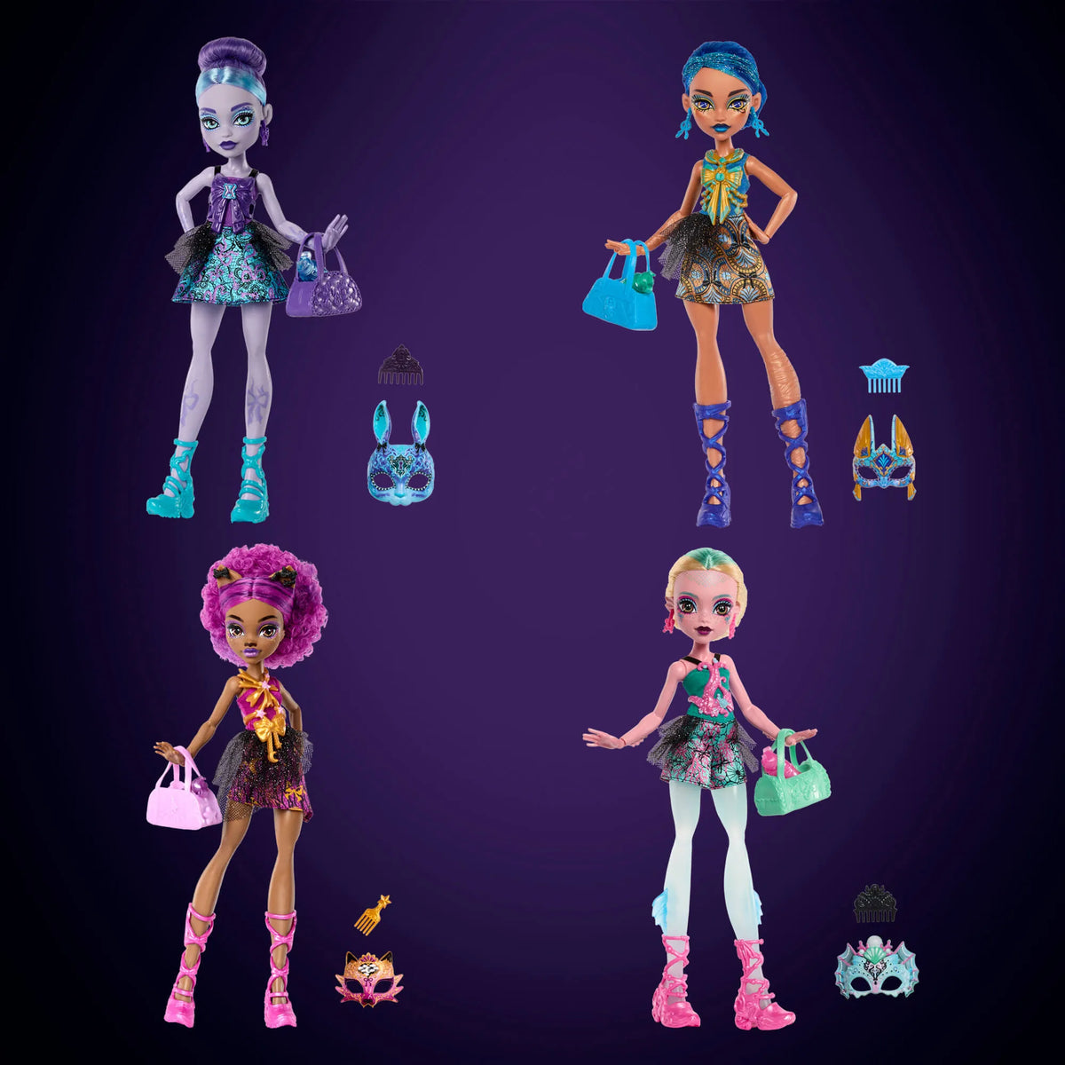 MONSTER HIGH BURRIED SECRETS siurprizas (HYV64)