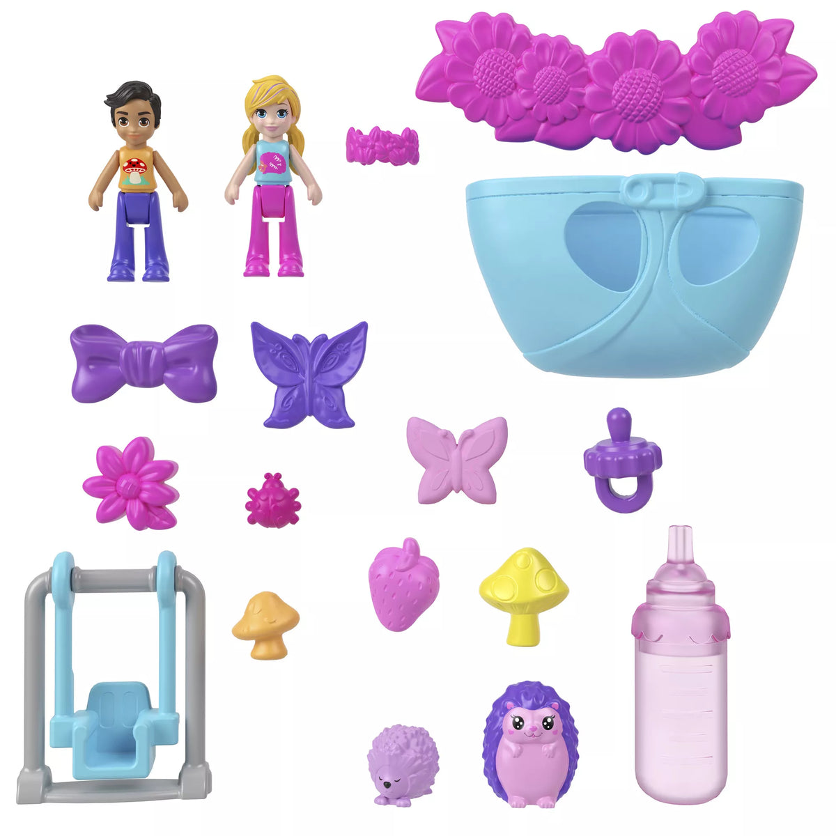 POLLY POCKET ežiuko žaidimų rinkinys (JBJ91)