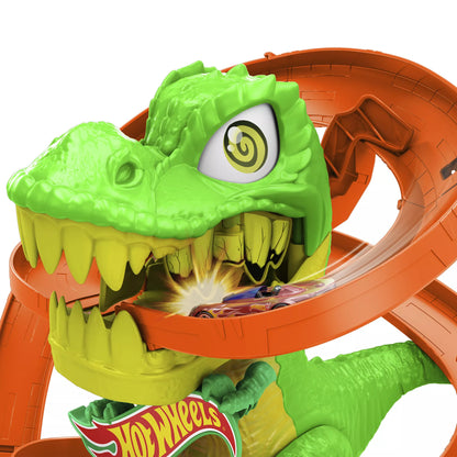 HOT WHEELS CITY rinkinys – Dinozauras gaisrinėje (JBM73)
