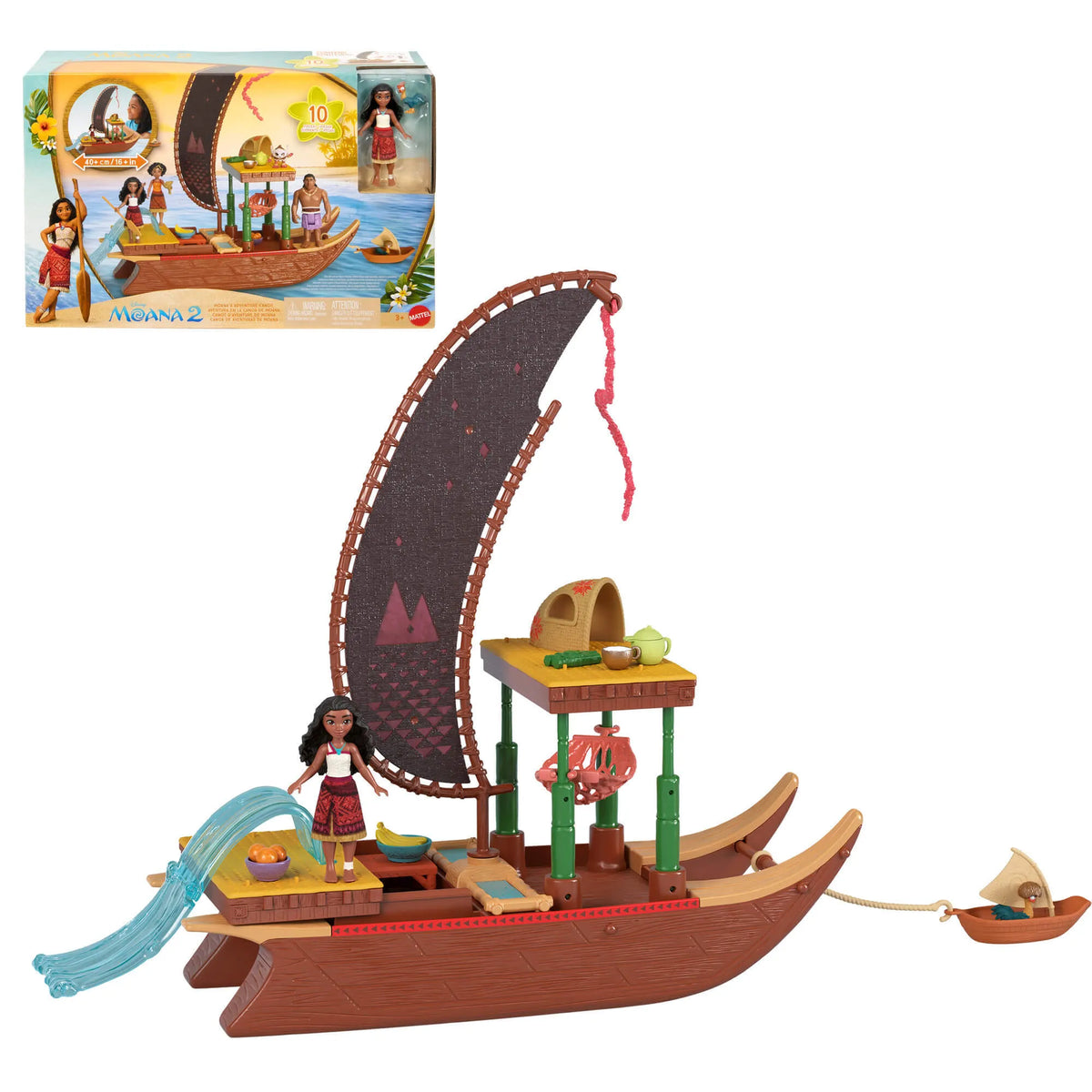 DISNEY PRINCESS MOANA Vajanos laivo rinkinys (JBT54)