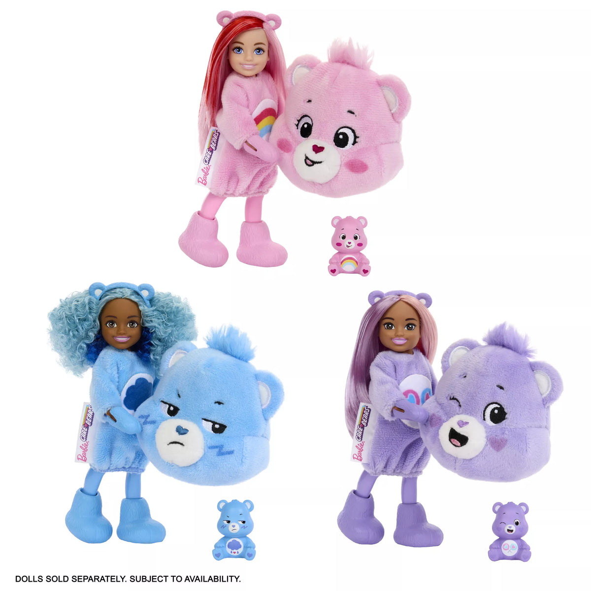 CHELSEA CUTIE REVEAL CARE BEARS siurprizų rinkinys (JCN97)