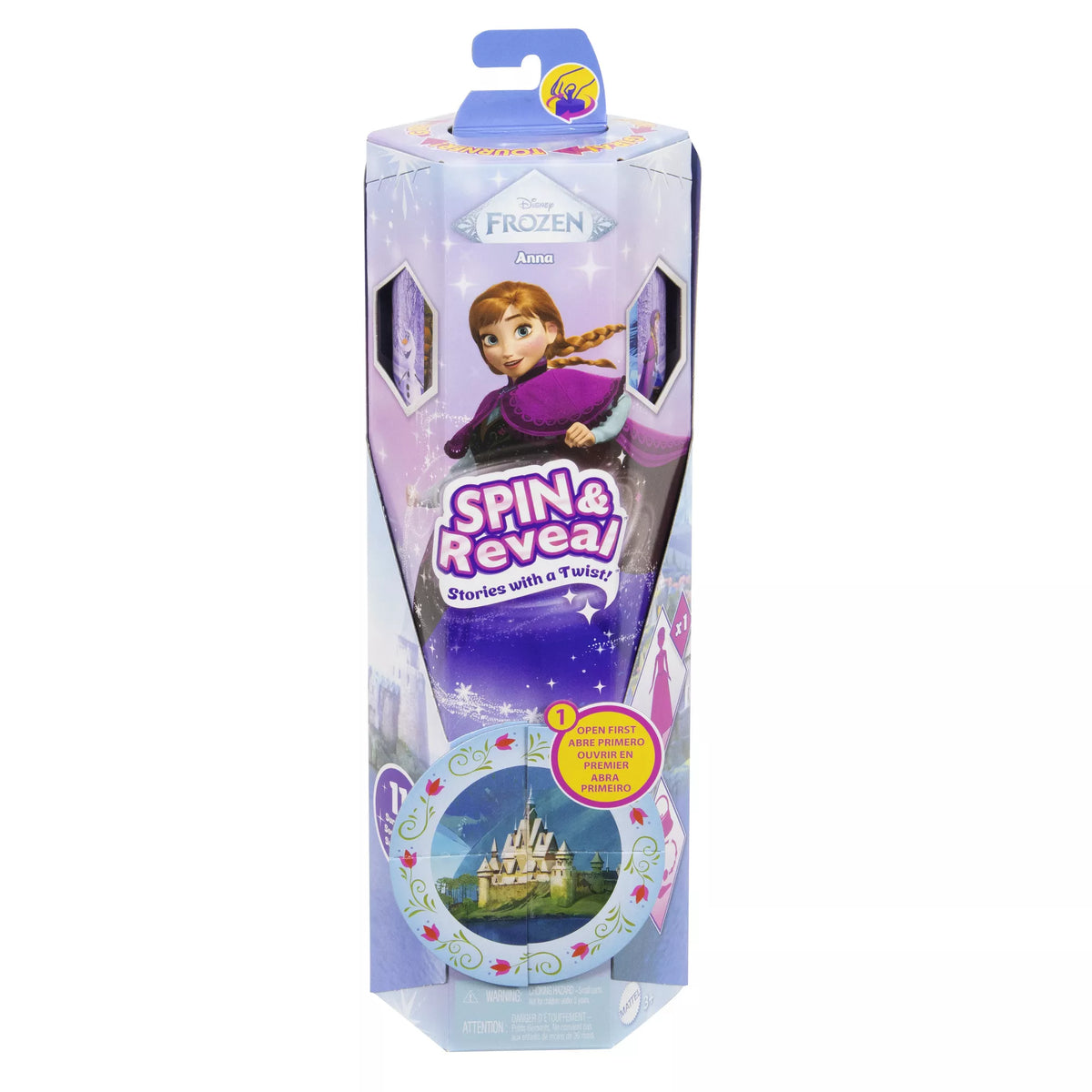DISNEY FROZEN SPIN and REVEAL Anos siurprizų rinkinys (JBG60)
