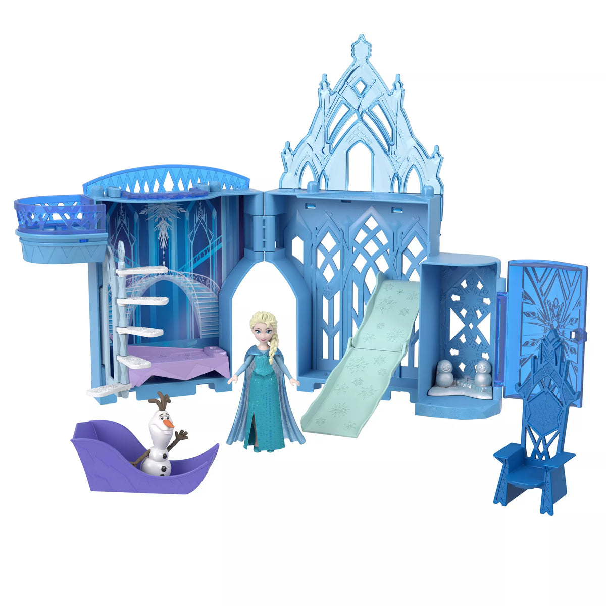 DISNEY FROZEN mažesnio dydžio Elza ir ledo rūmai (JDP63)
