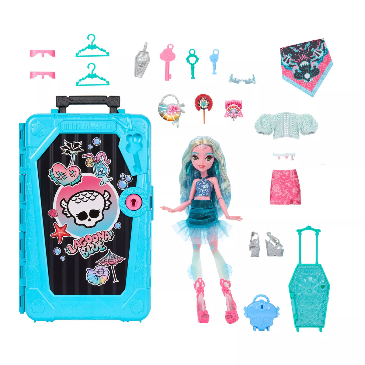 MONSTER HIGH SHULLTIMATE SECRETS Lagūnos rinkinys (JDR51)