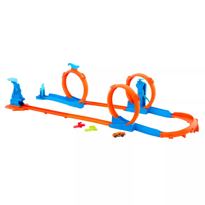 HOT WHEELS trąsų prailginimų rinkinys – Trys kilpos (JDW39)