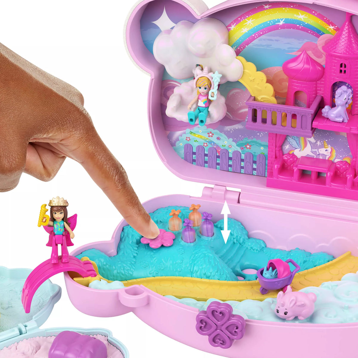 POLLY POCKET BUNNYCORN pramogų rinkinys (JFT88)