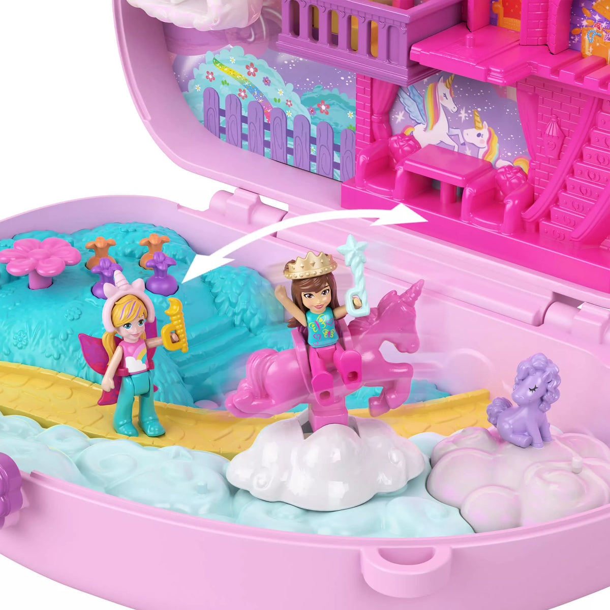 POLLY POCKET BUNNYCORN pramogų rinkinys (JFT88)