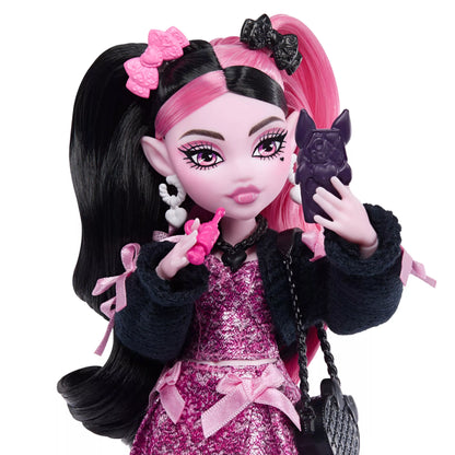 MONSTER HIGH lėlė Drakulaura (atnaujinta) (JHK29)