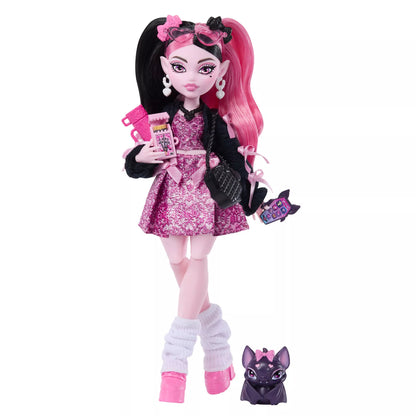 MONSTER HIGH lėlė Drakulaura (atnaujinta) (JHK29)