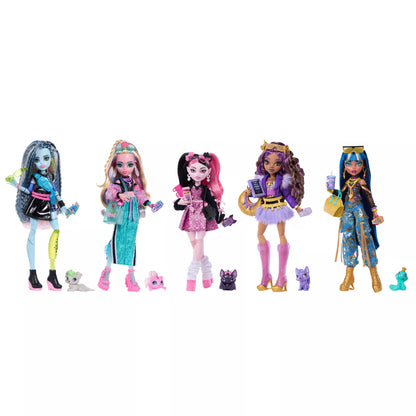 MONSTER HIGH lėlė Drakulaura (atnaujinta) (JHK29)