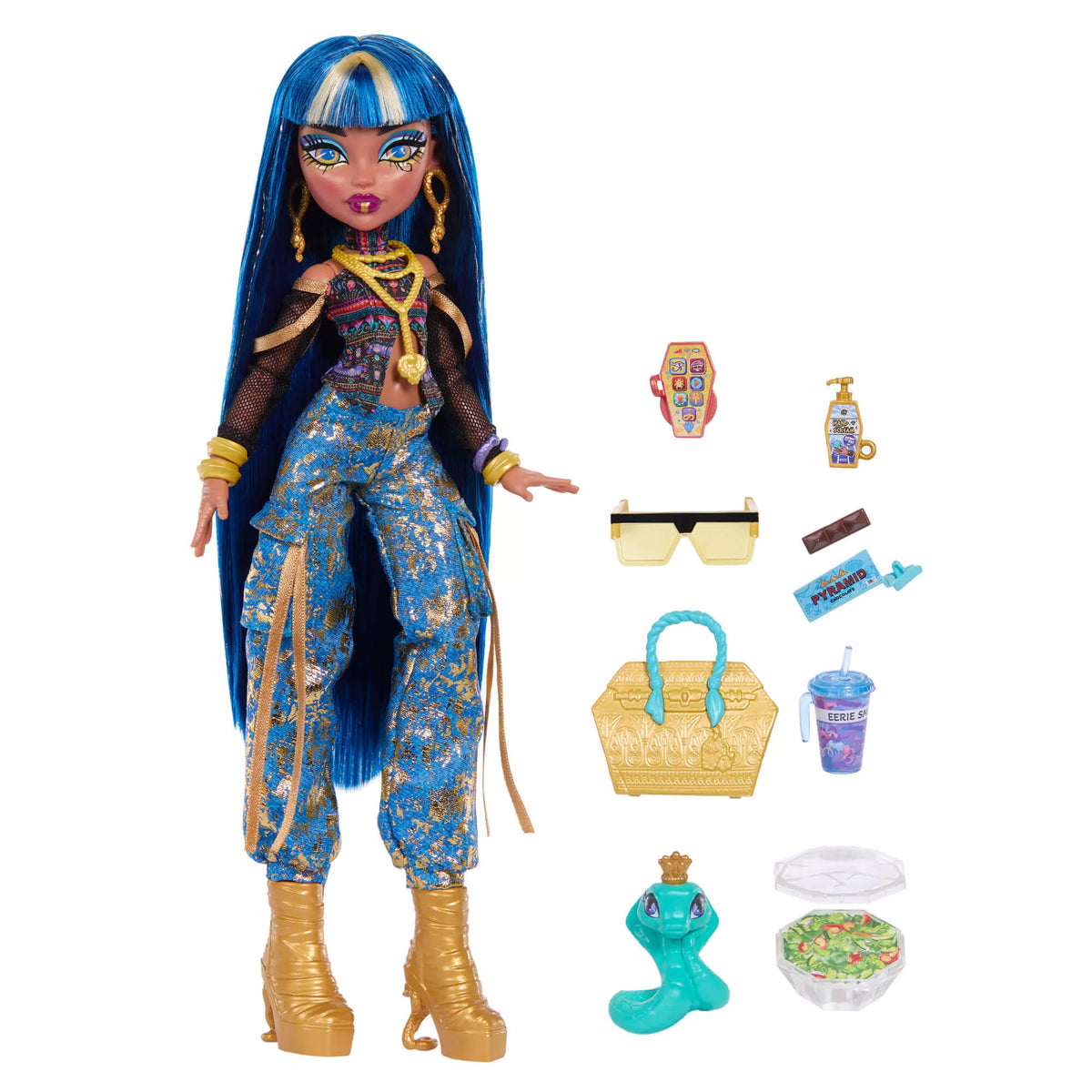 MONSTER HIGH lėlė Kleo (atnaujinta) (JHK32)