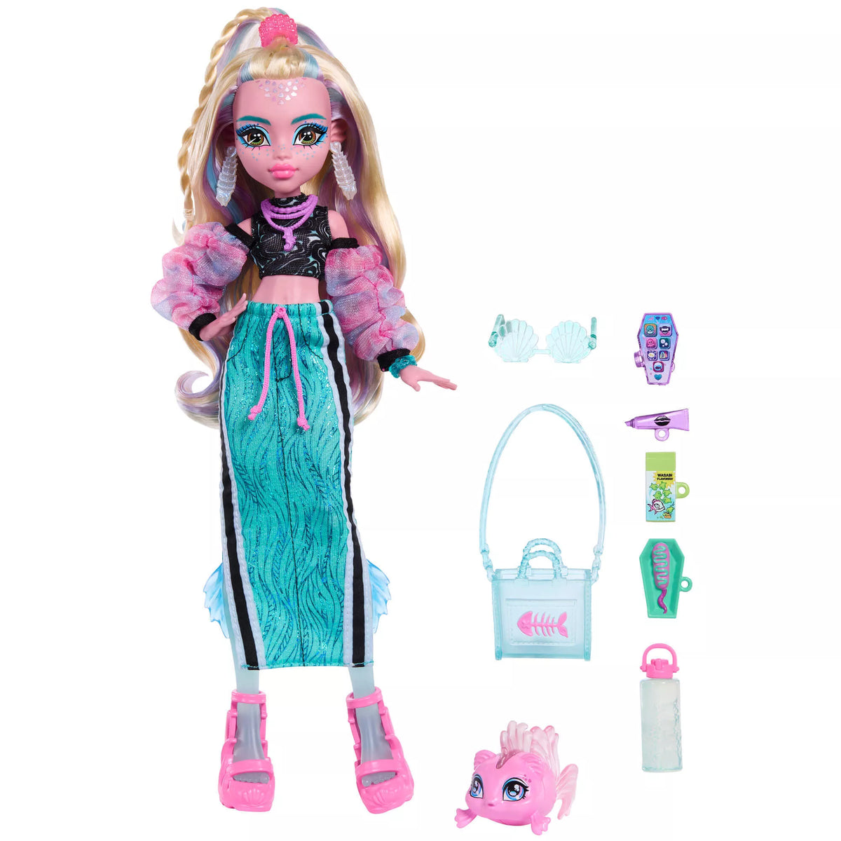 MONSTER HIGH lėlė Lagūna (atnaujinta) (JHK33)