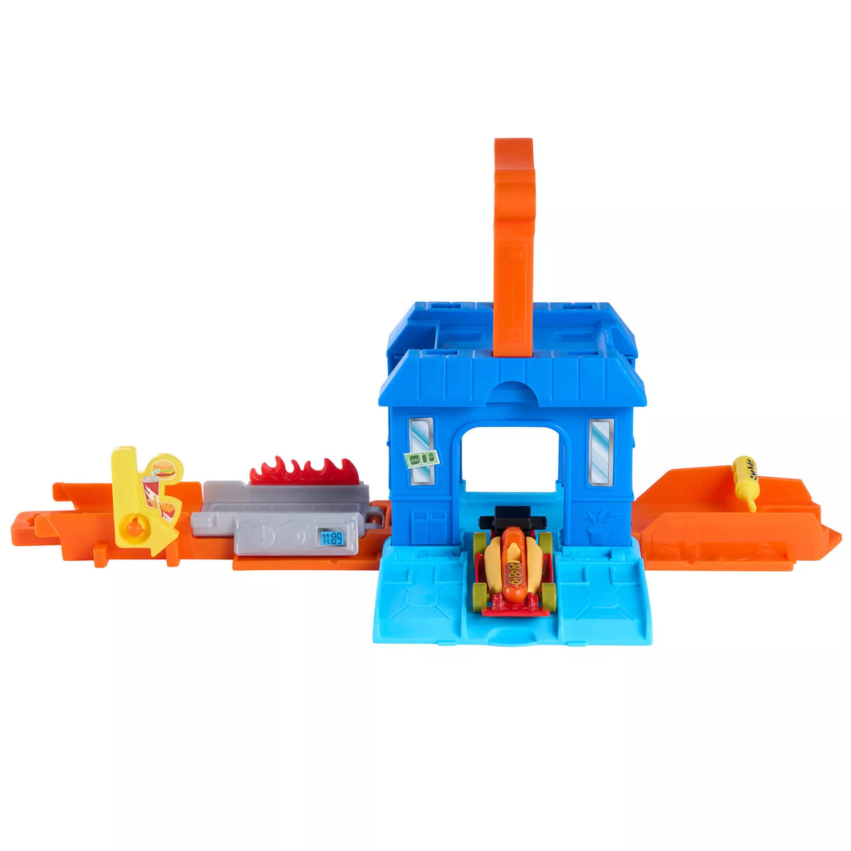 HOT WHEELS CITY PLAY AND GO trasos rinkinys (JHL43)