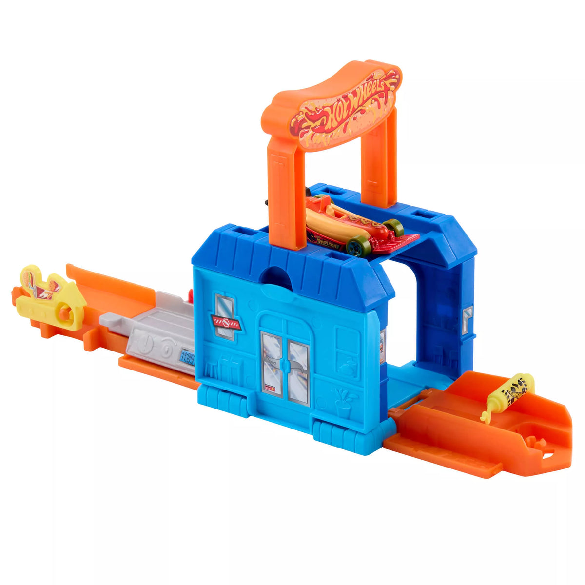 HOT WHEELS CITY PLAY AND GO trasos rinkinys (JHL43)