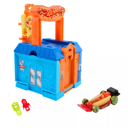 HOT WHEELS CITY PLAY AND GO trasos rinkinys (JHL43)