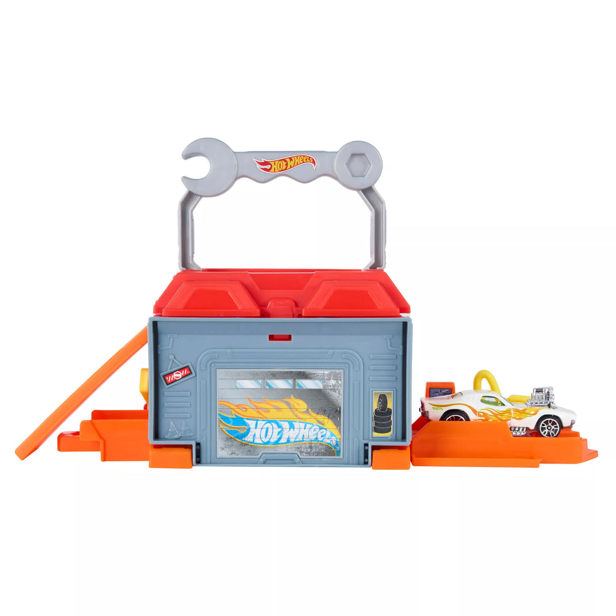 HOT WHEELS CITY PLAY AND GO trasos rinkinys (JHL43)