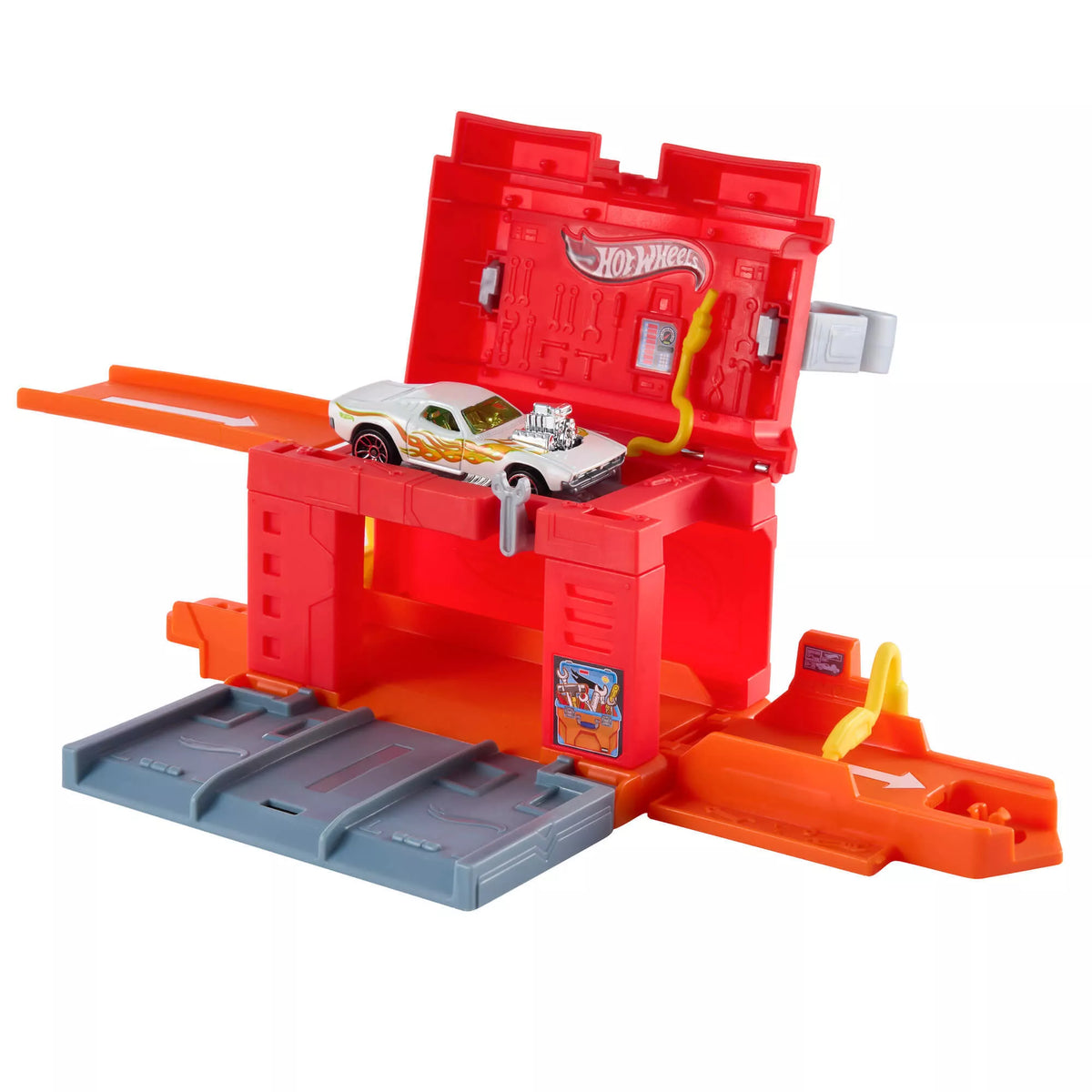 HOT WHEELS CITY PLAY AND GO trasos rinkinys (JHL43)