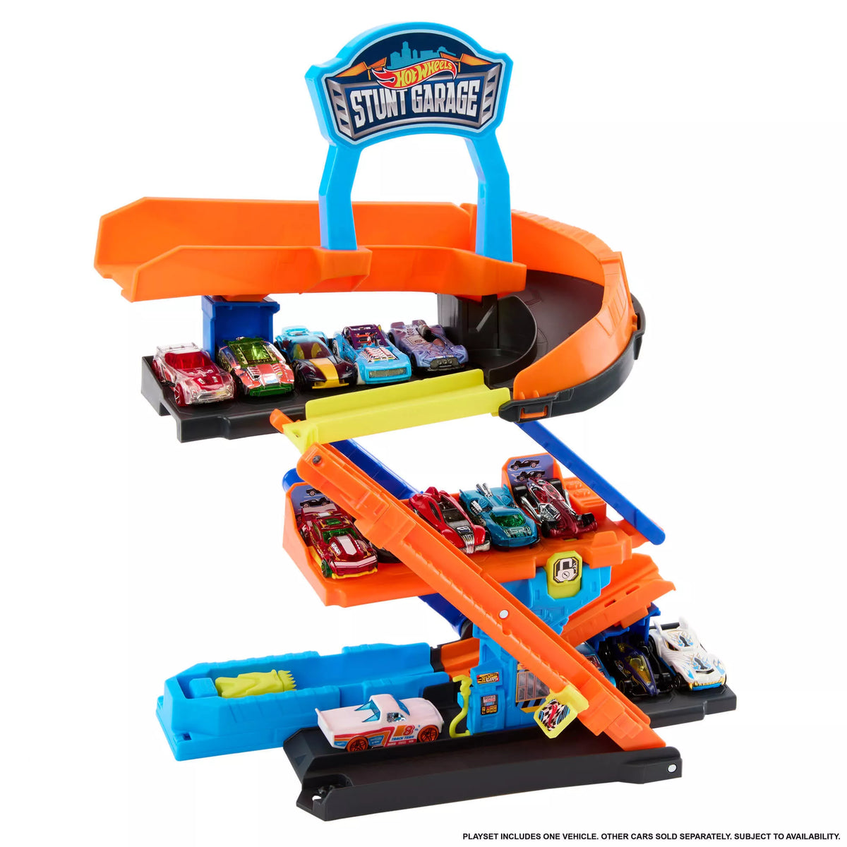 HOT WHEELS CITY triukų garažas 2 in 1 (JHL94)