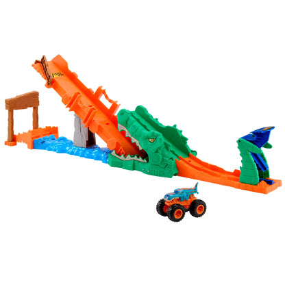 HOT WHEELS MONSTER TRUCKS rinkinys – Krokodilo iššūkis (JJN45)