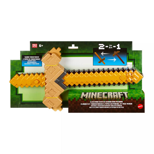 MINECRAFT transformuojamas kardas – kirtiklis (JKC15)