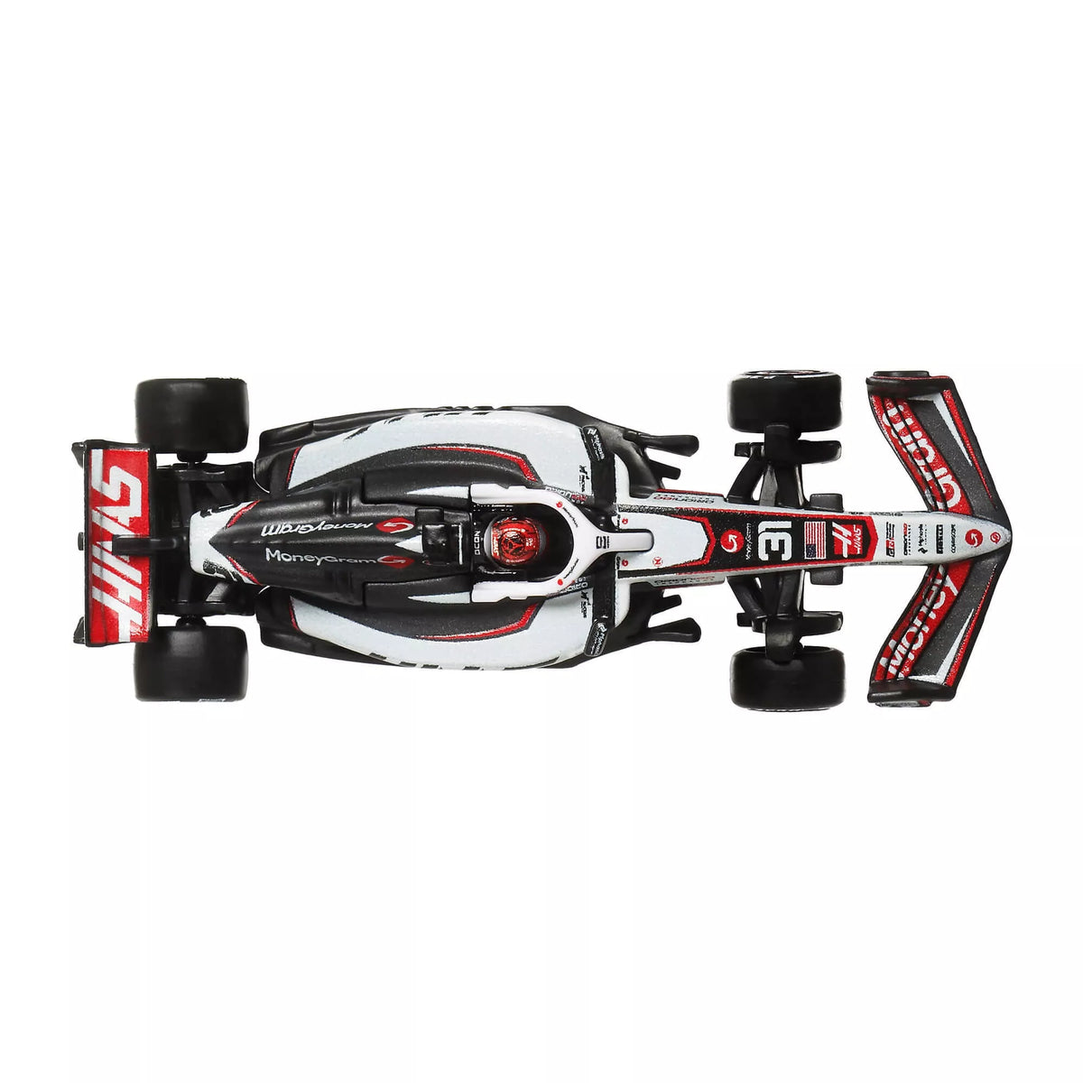 HOT WHEELS PREMIUM F1 Haas Esteban Ocon bolidas 31 (JKD78)