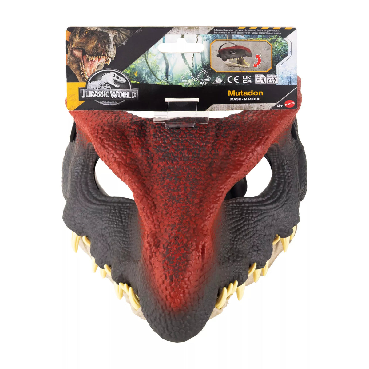 JURASSIC WORLD dinozauro kaukė (JKM95)