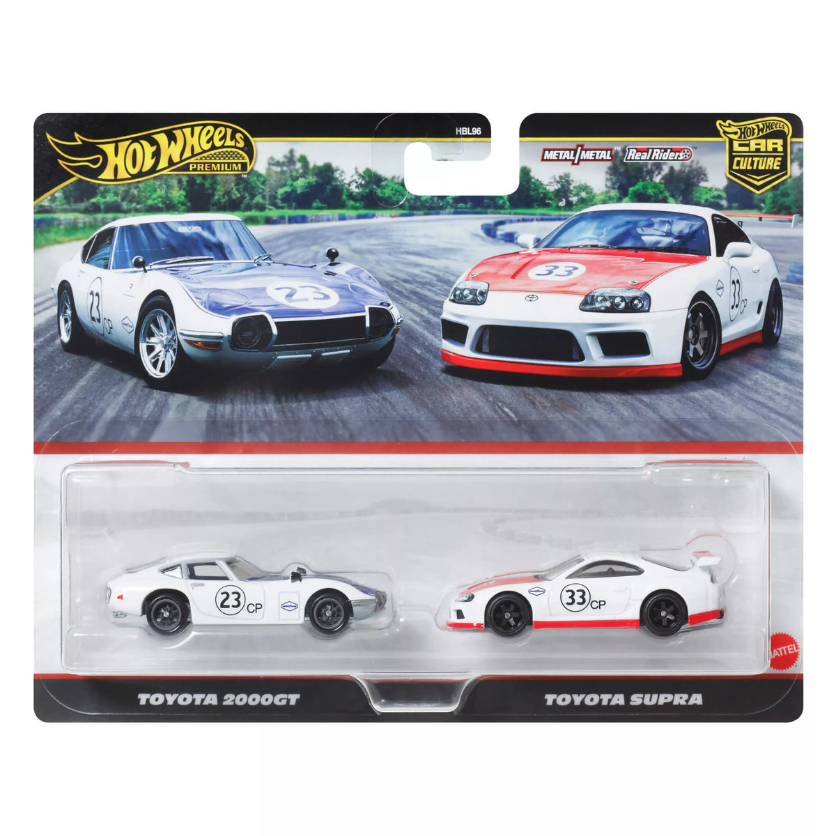 HOT WHEELS PREMIUM dviejų automodeliukų rinkinys – Car Culture (HBL96)