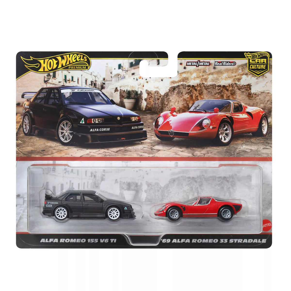 HOT WHEELS PREMIUM dviejų automodeliukų rinkinys – Car Culture (HBL96)