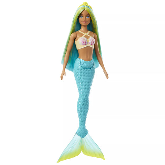 BARBIE DREAMTOPIA undinėlė melsvais plaukais (HRR03)