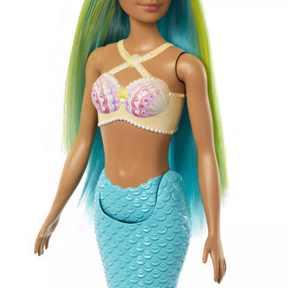 BARBIE DREAMTOPIA undinėlė melsvais plaukais (HRR03)