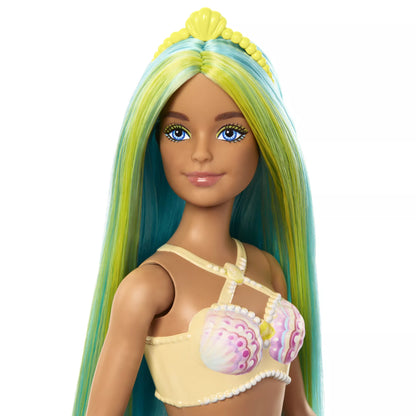 BARBIE DREAMTOPIA undinėlė melsvais plaukais (HRR03)