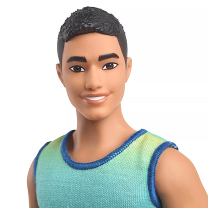 BARBIE Kenas madistas mėlynais šortais (HYV00)