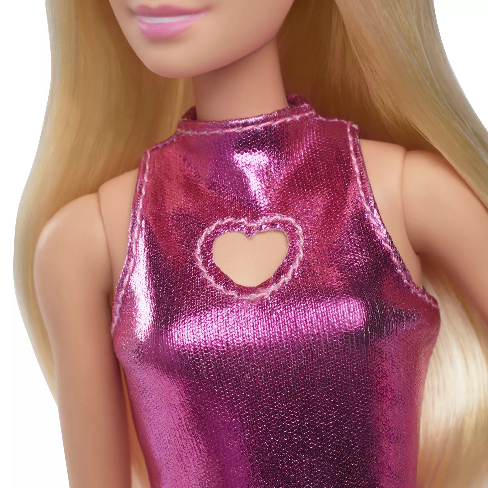 BARBIE madistė blizgančia rožine suknele (HYT88)