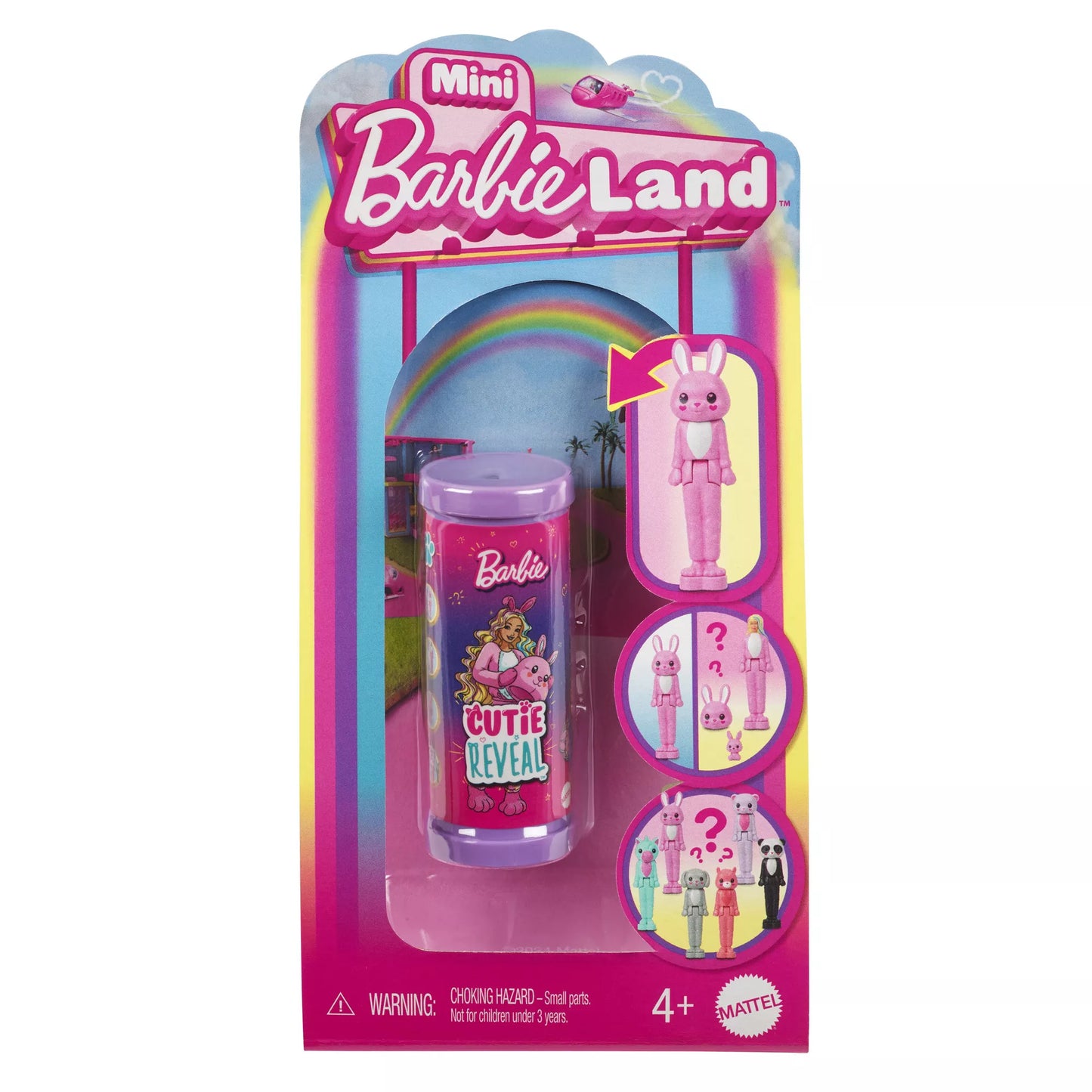 BARBIELAND CUTIE REVEAL mini siurprizas (HYM25)