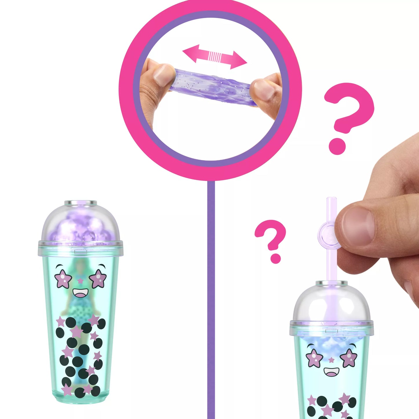 BARBIELAND POP REVEAL mini siurprizas - burbulinės arbatos serija (JCR22)