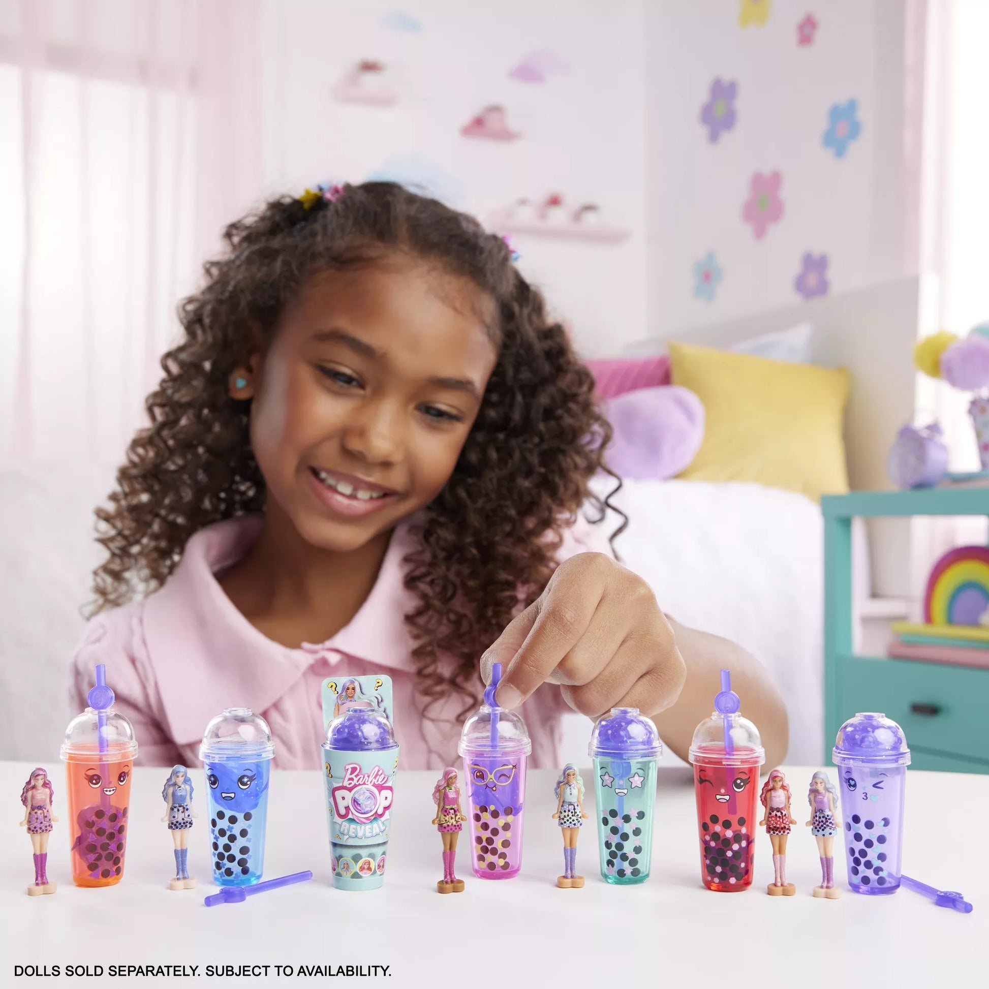 BARBIELAND POP REVEAL mini siurprizas - burbulinės arbatos serija (JCR22)