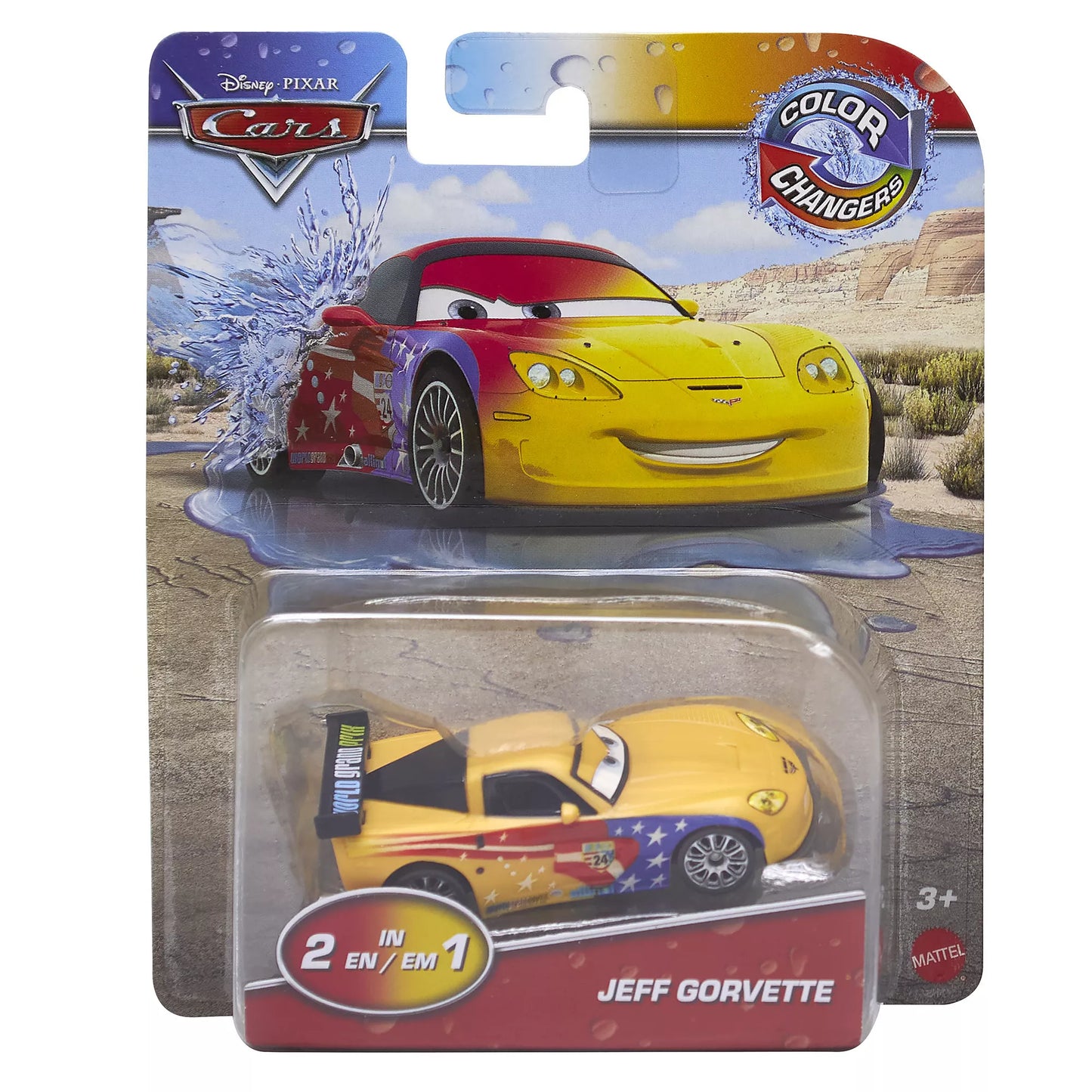 CARS automodeliukas – Pakeisk spalvą! (GNY94)