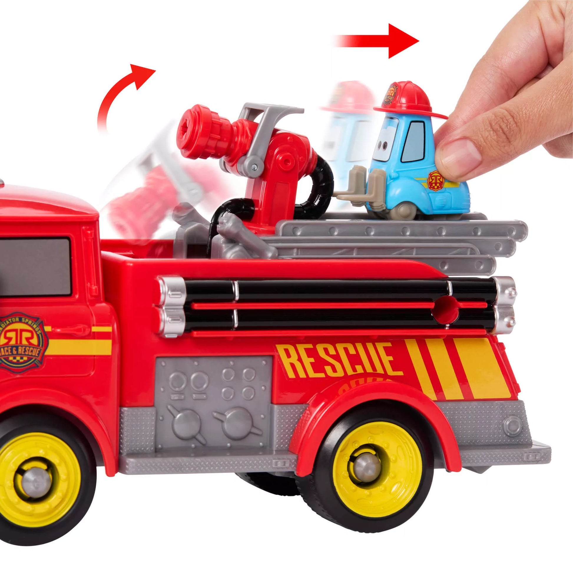 CARS gaisrinės rinkinys – Red&Guido lenktynės ir Radiator Springso gelbėjimas (JFL54)