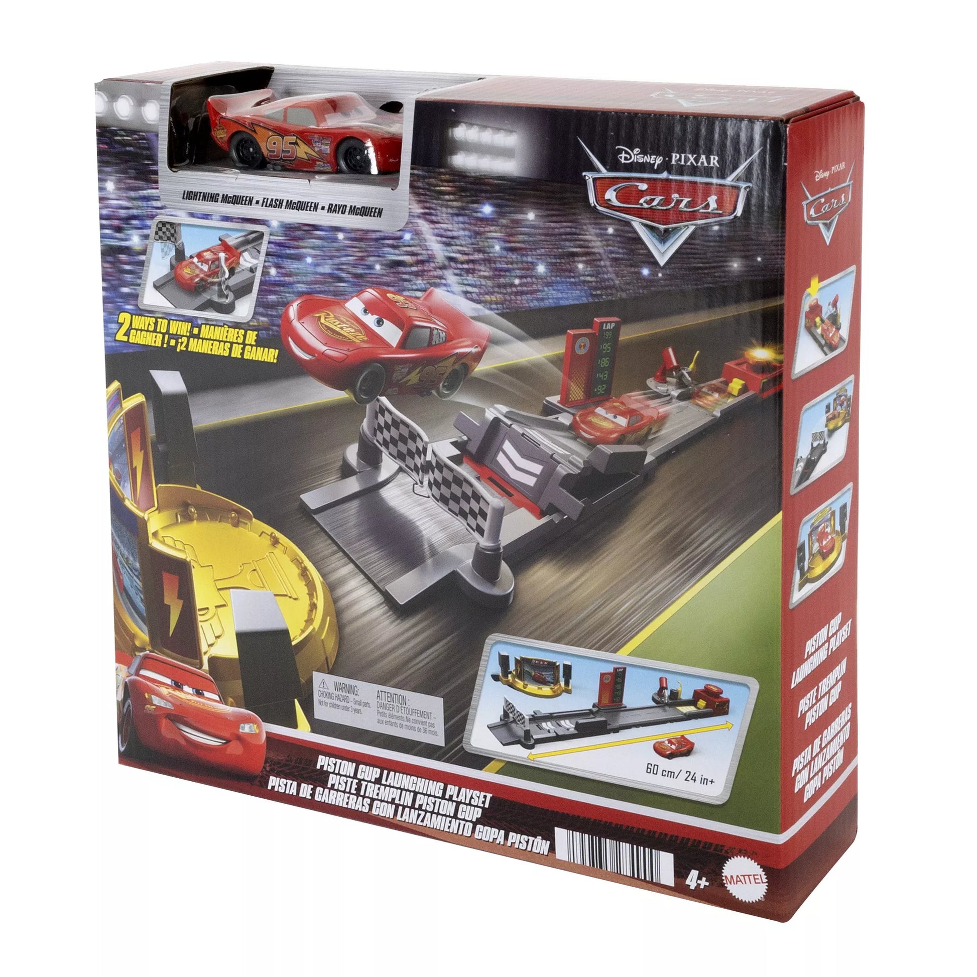 CARS rinkinys – Lenktynės 2in1 (JDJ02)