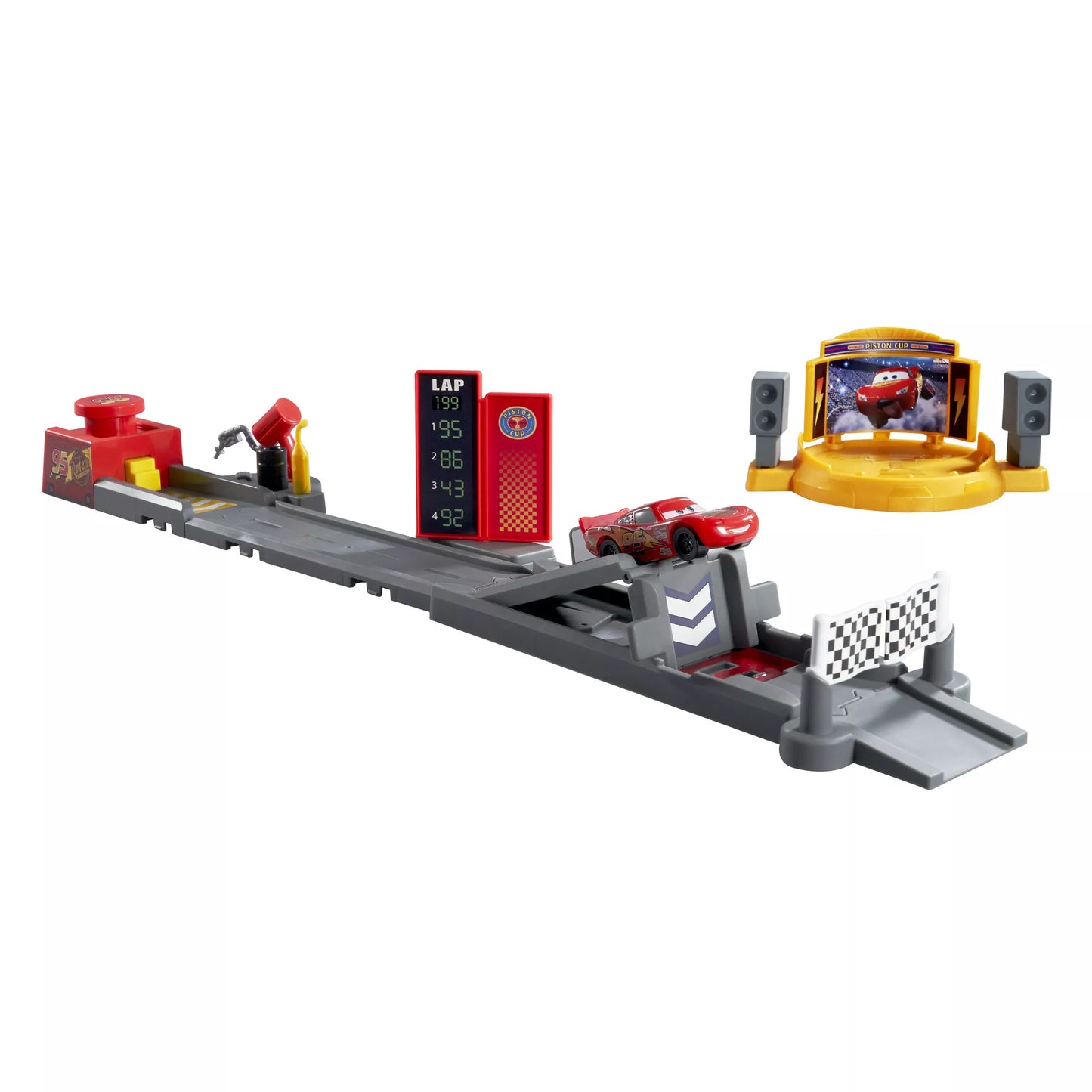 CARS rinkinys – Lenktynės 2in1 (JDJ02)